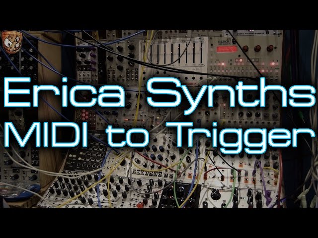 Erica Synths - MIDI To Trigger - YouTube