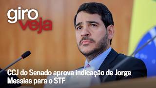 CCJ do Senado aprova Messias para vaga no STF por 16 a 11; votação vai ao Plenário | Giro VEJA