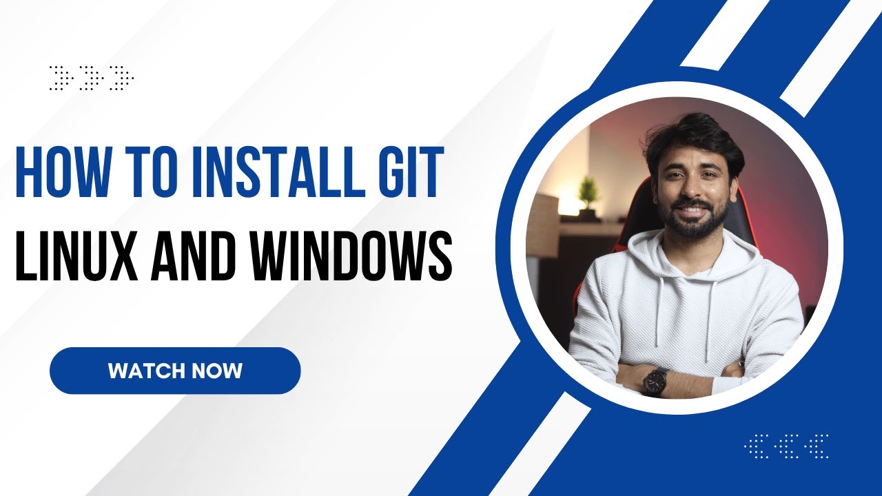 How to Install Git in Linux / Ubuntu / Windows - YouTube