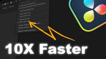 How To ENABLE Power Bins In DaVinci Resolve
