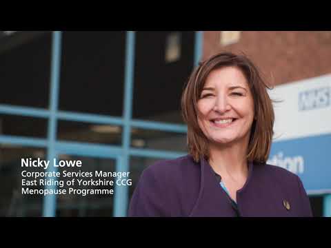 Nicky Lowe from East Riding of Yorkshire CCG – The Menopause Programme