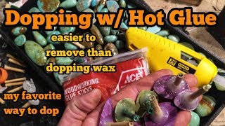 Dopping With Hot Glue