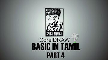 CorelDRAW BASIC TUTORIAL (TAMIL) PART 4