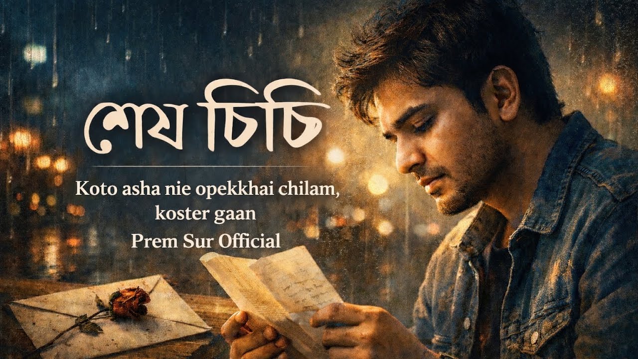 শেষ চিঠি 💌 | Koto Asha Nie Opekkhai Chilam | Koster Gaan | Prem Sur Official | 2026