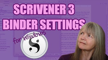 Scrivener 3 for Windows: Can I Customise the Binder? Yes,You Can