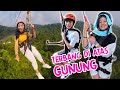 TERBANG NAIK FLYING FOX TERTINGGI & TERPANJANG !! XAVIER HISTERIS ! Vlog Situ Gunung Part 1 | CnX