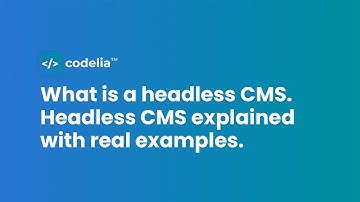 What is a headless CMS: headless CMS explained (with real examples)