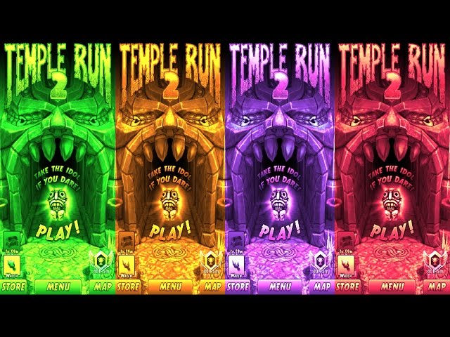 Temple Run - Run in the Journey Of Colors while it lasts