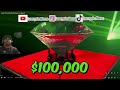 LarryDWilson Reacts To MrBeast Steal This $100,000 Diamond, You Keep It