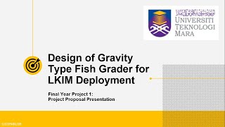 MEC601: FYP 1 PROPOSAL PRESENTATION-SCHOOL OF MECHANICAL ENGINEERING