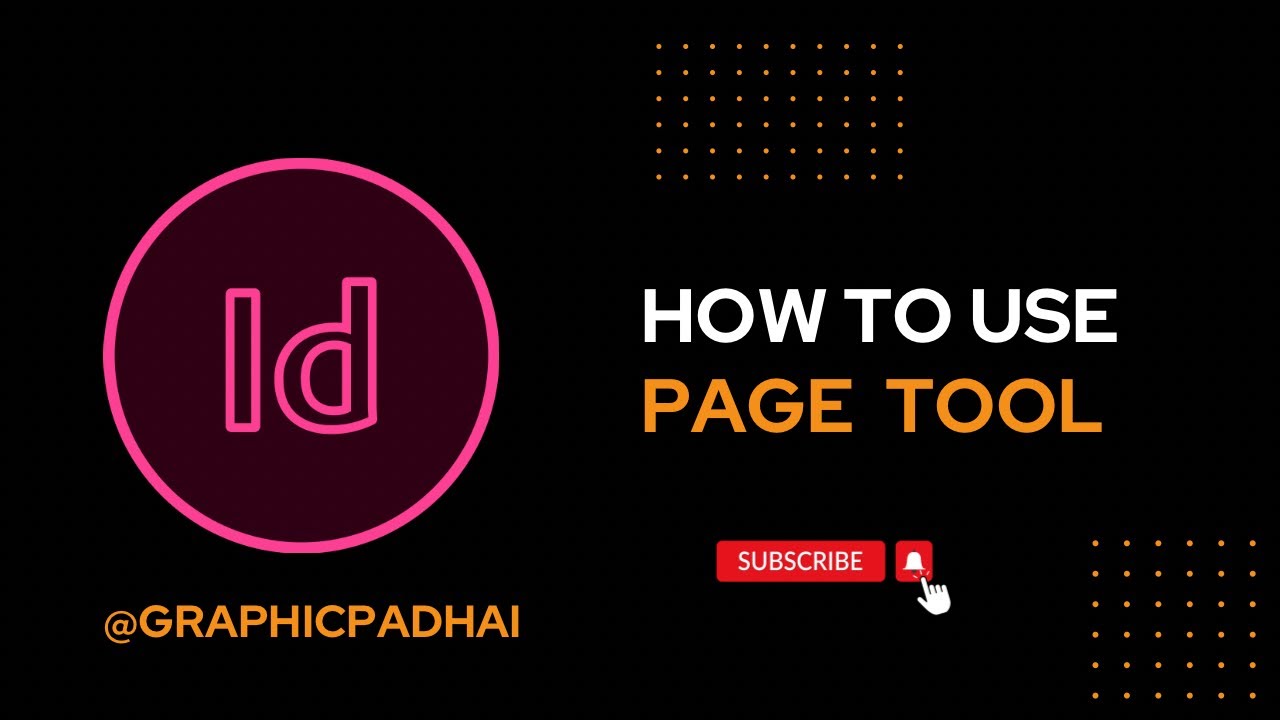 Adobe InDesign Page Tool || #tutorial #video - YouTube