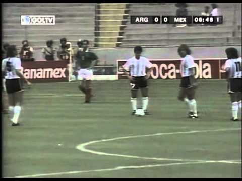 Argentina vs Mexico - Copa Amrica 1993 - part 1/8