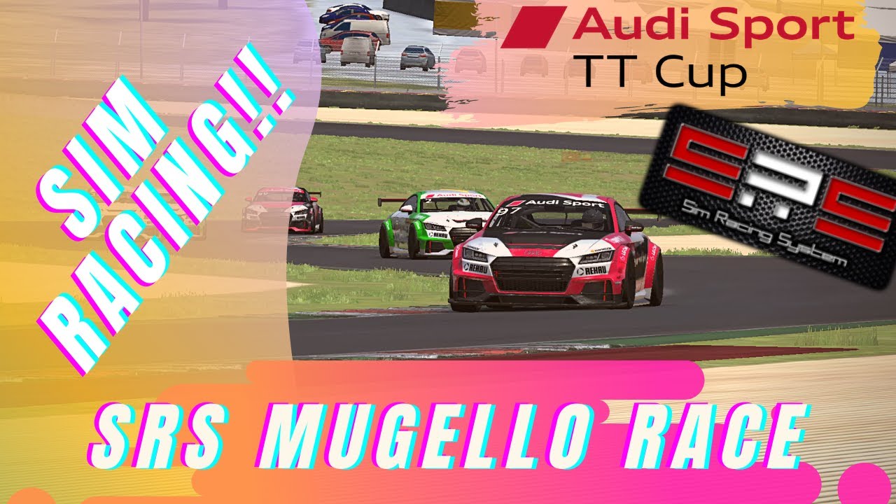 Sim Racing System race at Mugello Audi TT Cup - YouTube