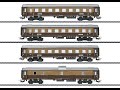 Märklin FS Class E424 Electric Locomotive with FS "Tin Plate" Passenger Train Marklin M-Track Layout
