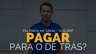 Pagar para o de trás?