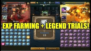 Legendary Game Of Heroes : Fast Levelling Up Strategy + Legend Trial Bosses! screenshot 5