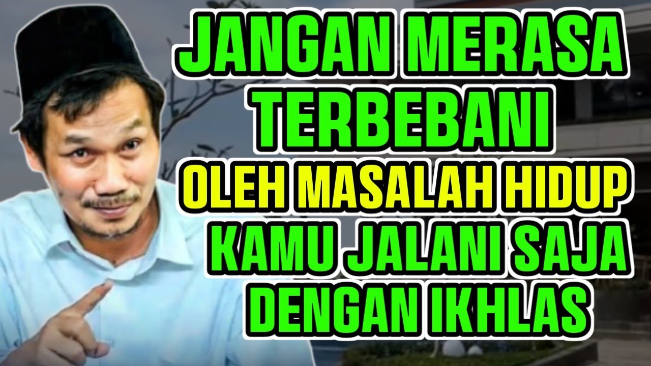 Pengajian gus baha || JANGAN MERASA TERBEBANI #gusbaha #gusbahaterbaru