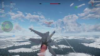War Thunder F16A ADF Gameplay 6 Kills  *The New King Of Top Tier*