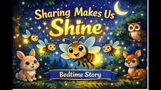 The Little Firefly Who Learned to Share | Bedtime Story for Kids
