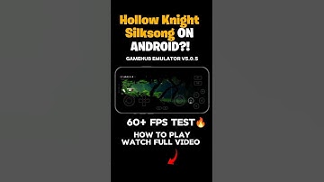 How To Play Hollow Knight Silksong on Android Using Gamefusion Emulator V5.0.5 #shorts