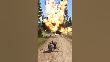 TOW Missile Hits Russian T-90 Tank #Shorts