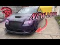 INSTALLING FRONT SPLITTER ON MY HELLCAT REDEYE JAILBREAK 300