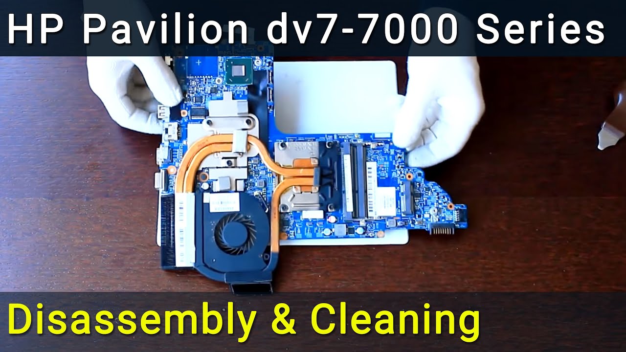 HP Envy dv7分解してファンを掃除してみた - 足るログ