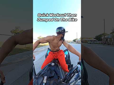 After A Quick Workout I Jumped Right On The Raptor 700 For Some Practice | BikeLife @R@RipRight