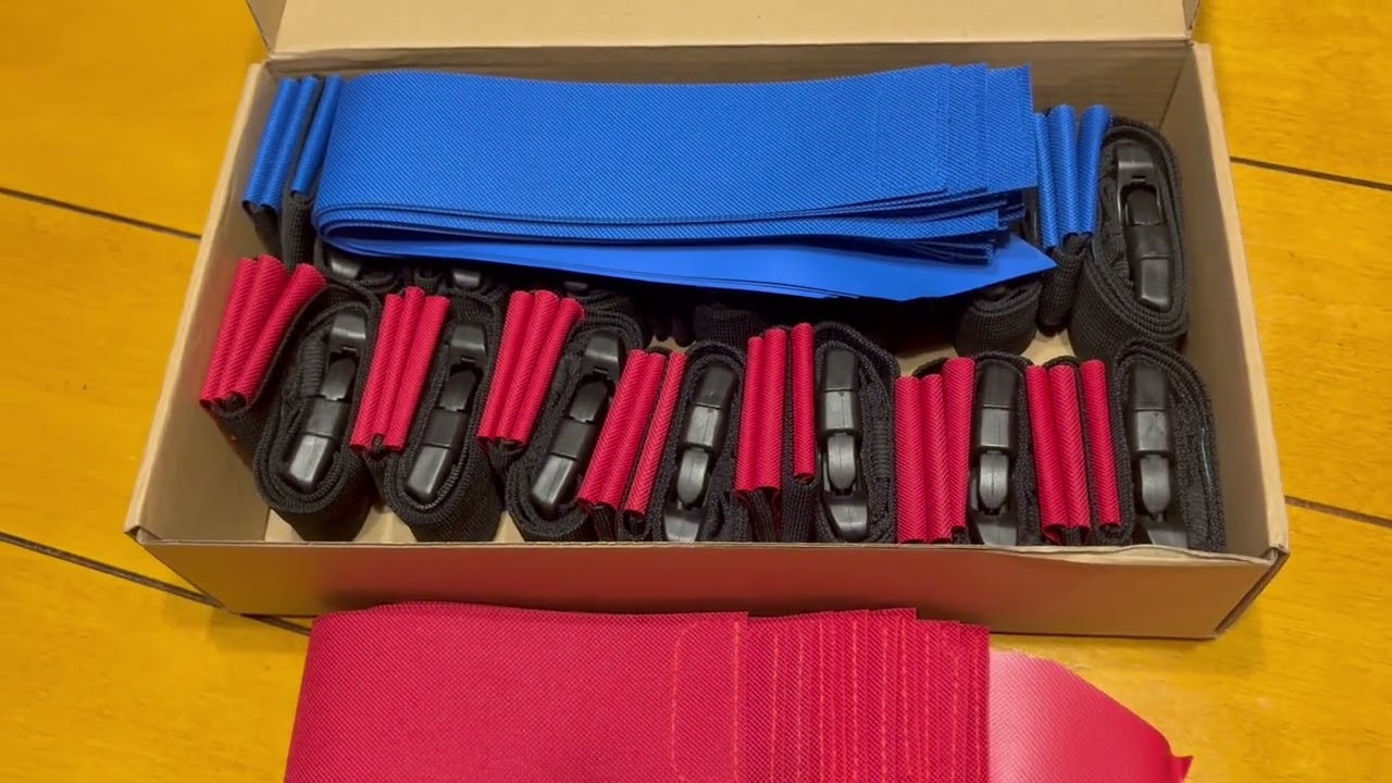 Quick overview of this Flag Football Set with 42 Flags...