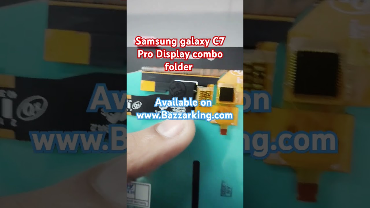 Samsung galaxy C7 Pro | Display combo folder |  very affordable price | Bazzarking.com