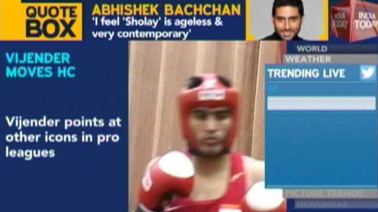 Vijender Singh Approaches HC For Participation In Pro-Boxing League In England