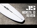 Js monsta 10 review  featuring reubyn ash  down the line surf