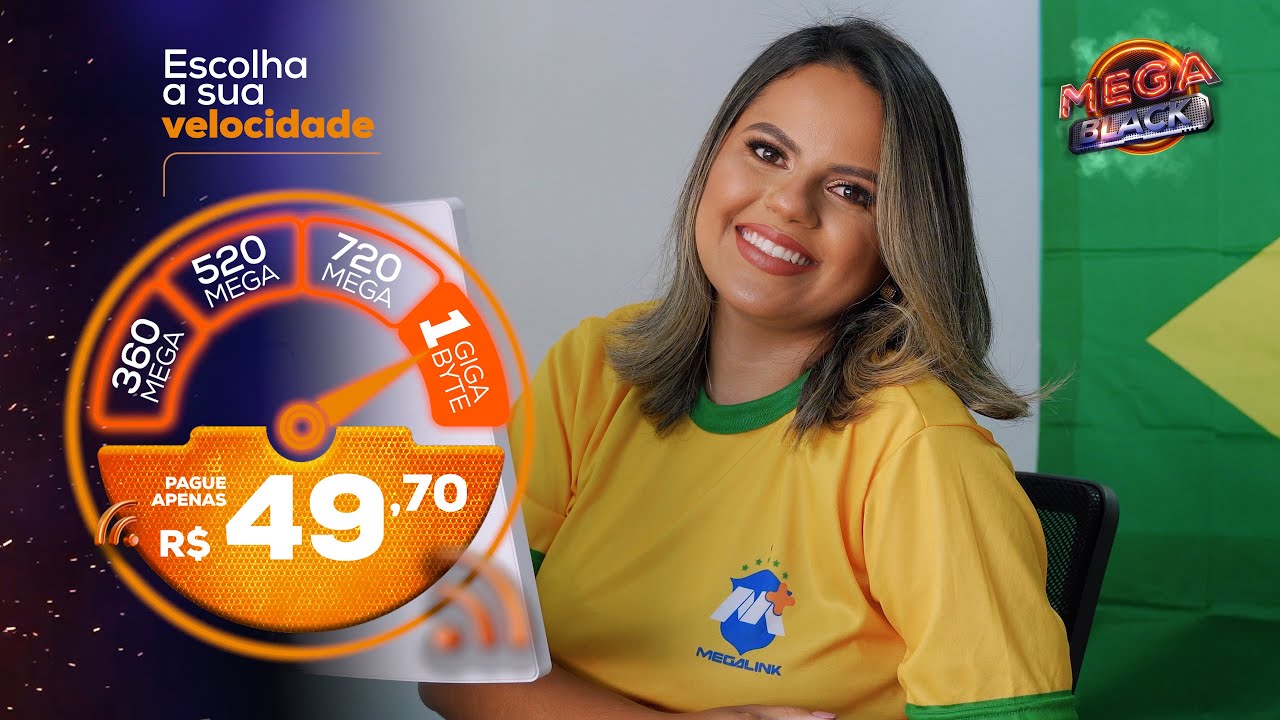 MEGA BLACK, LEVE ATÉ 1 GIGA E PAGA R$49,70 - MEGALINK - YouTube