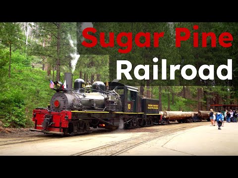 Video: Yosemite Train - How to Ride the Sugar Pine Railroad