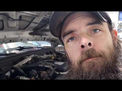 2012 Ford F450 6.7 Powerstroke Intake Removal And Turbo Failure - YouTube