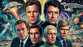 Grandi attori shi-fi William Shatner-Bill Bixby-Roy Thinnes-Martin Landau-Ed Bishop-Gary Collins