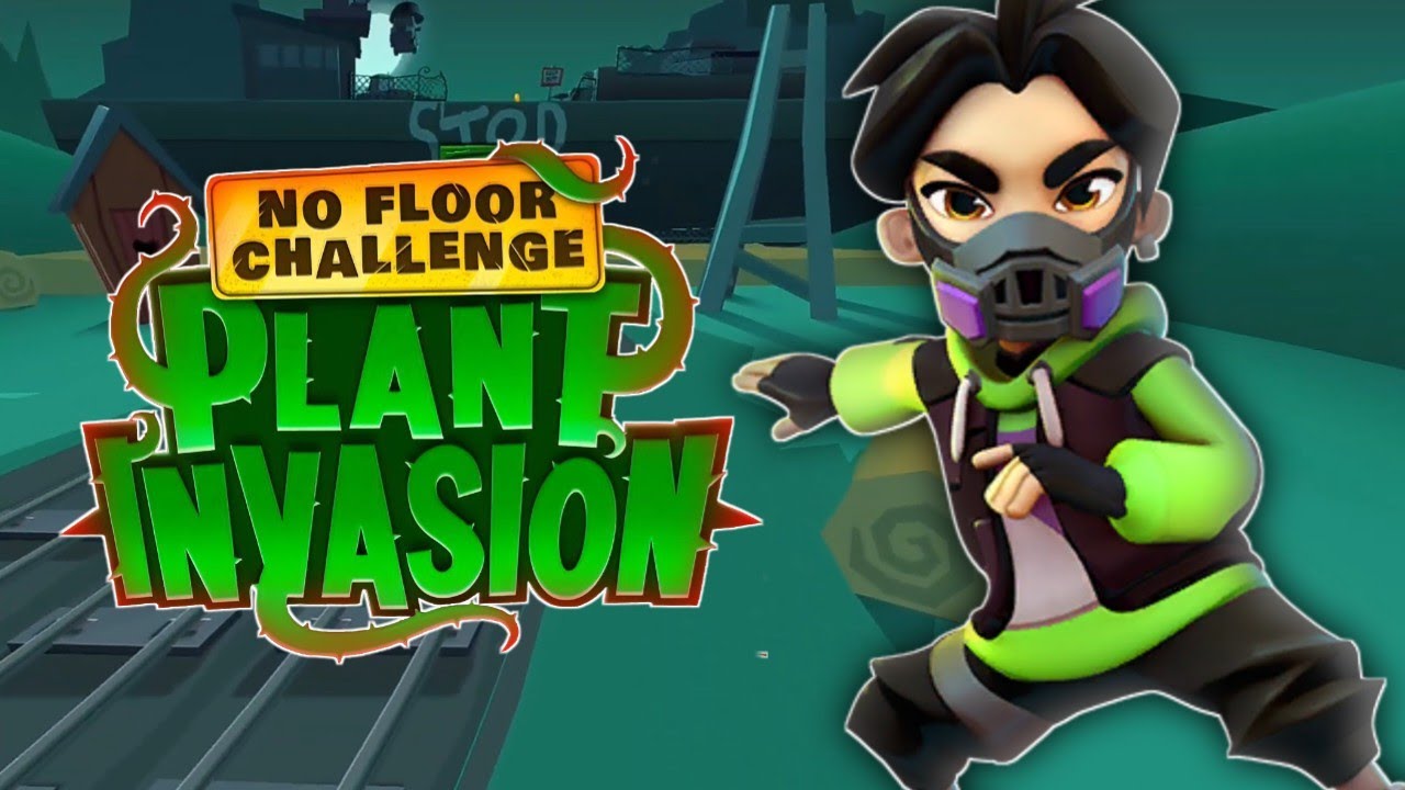 Subway Surfers Plant Invasion in Haunted Hood