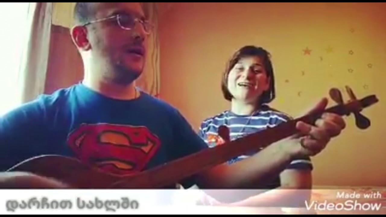 Грузинские песни (Чонгури) - Мегрельская народная песня (Поют грузины ...