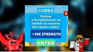 Roblox All Working Codes For Muscle Legends