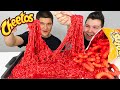 HOT CHEETOS FIRE NOODLES • Mukbang & Recipe