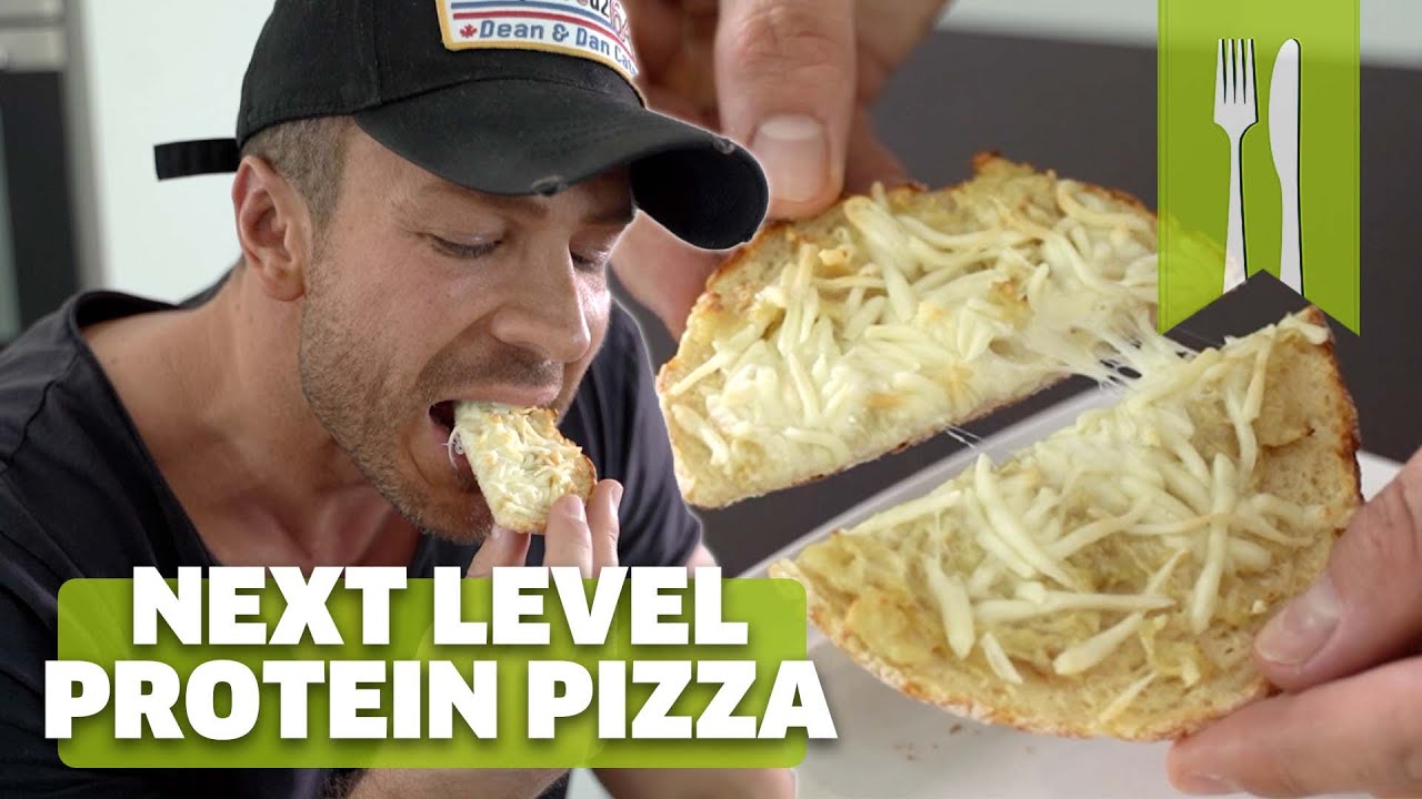 Das soll ein Fitnessrezept sein?! Knoblauch Protein Pizza