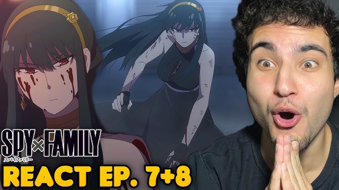 YOR MITOU MUITO! O ANIME FICOU PESADÃO!!! React Spy x Family EP. 6 Temporada  2 