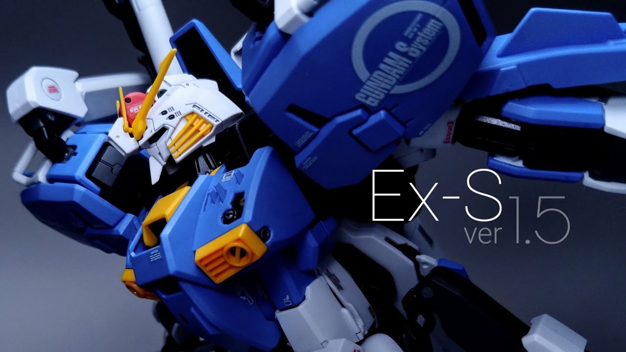 Old is new again: MG Ex-S/S Gundam Ver. 1.5 build + transform + review