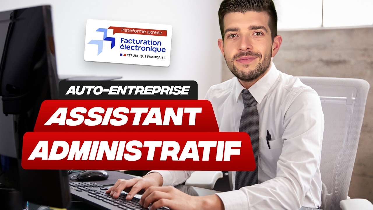 Miniature de la vidéo : Devenir assistante administrative freelance : le guide pour lancer votre activité