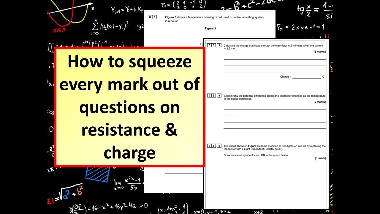 How to answer GCSE 1-9 Physics questions on resistance & charge video phone beyonce mp3