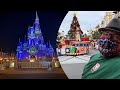 Disney’s Magic Kingdom Christmas | Surprise Holiday Goodnight Kiss With A Special Castle Projection