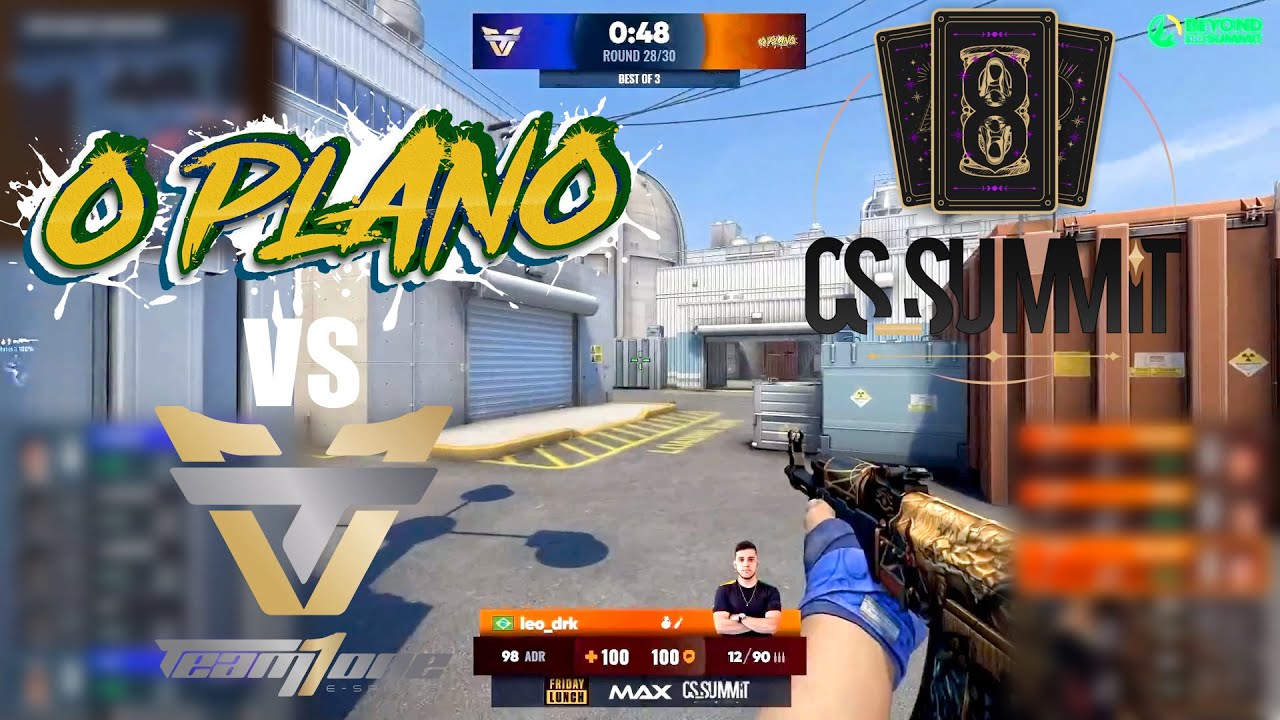 O Plano vs TeamOne - HIGHLIGHTS - cs_summit 8:Closed Qualifier | CSGO