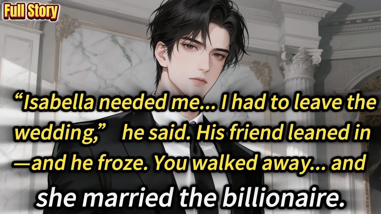 Изабелла нуждалась во мне... Мне пришлось уйти со свадьбы, — сказал он. Его друг наклонился к нем...