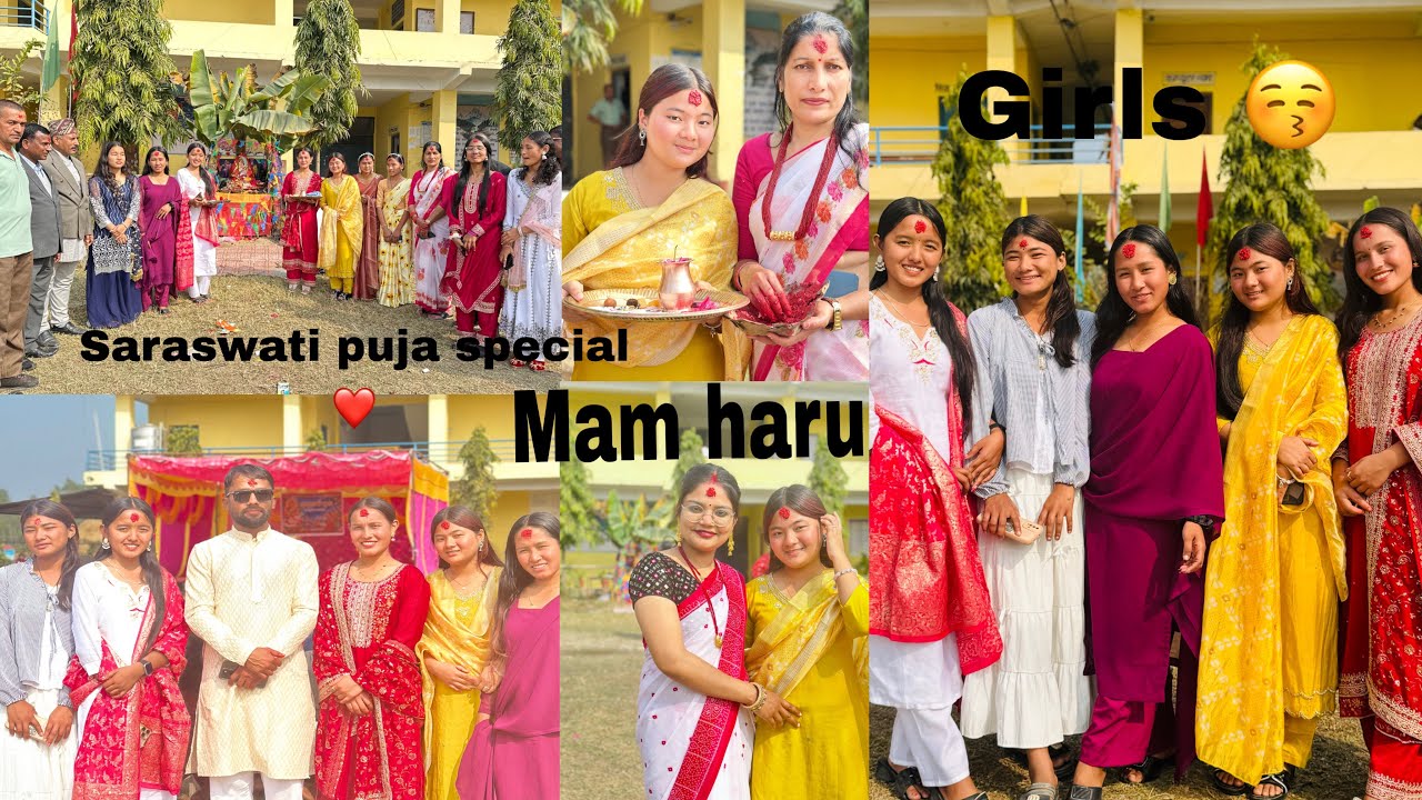 Saraswati puja special ☺️