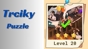 Tricky Twist Puzzle Level 20 🔄 | Tricky Twist Level 20 Walkthrough | SolutionGuruji